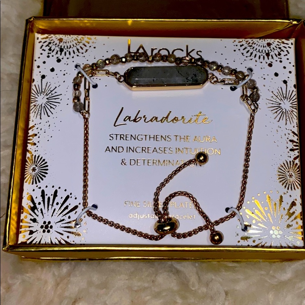 LA Rocks Labradorite Power Bracelet